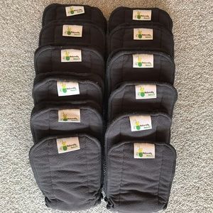 Naturally Nature Gusseted Cloth Diaper Inserts